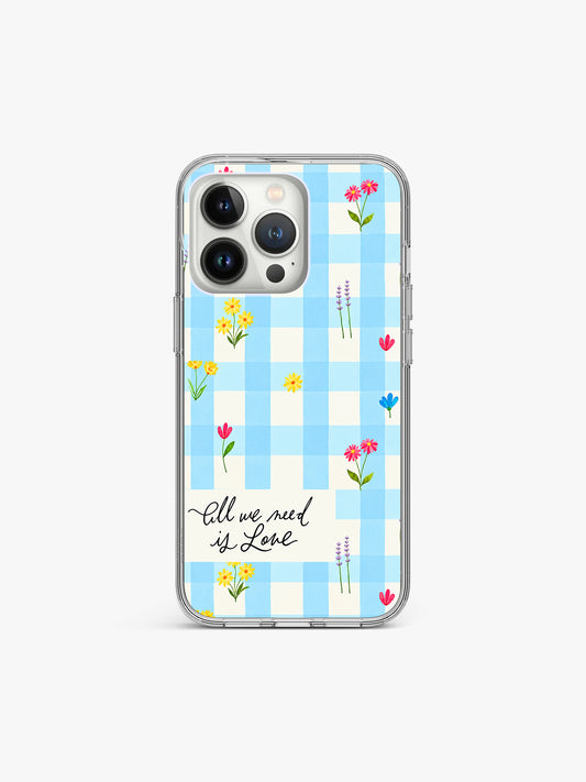 Positive Ghingham Silicone Case Cover