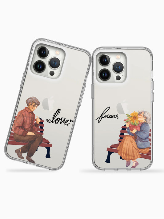 Long term Couple Silicone Case Cover