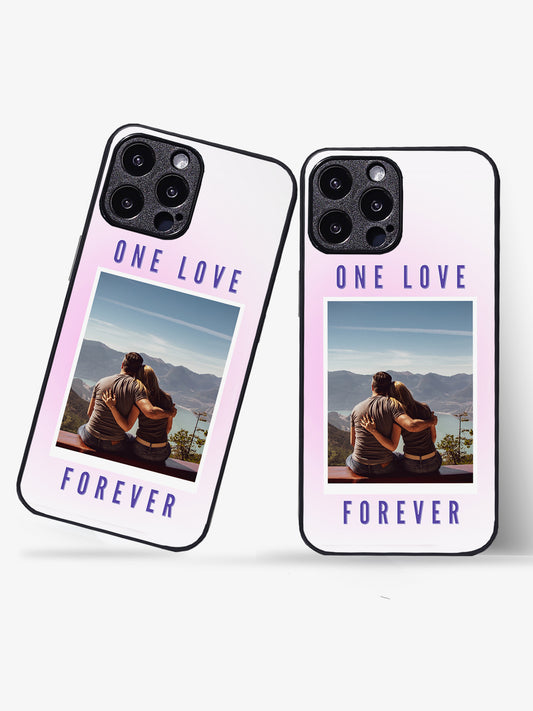 Forever Couple Glass Gripper Cover