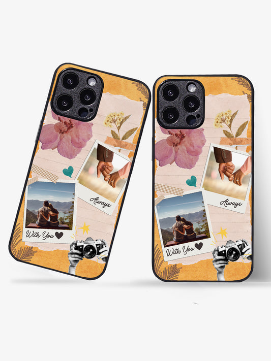 Memory Book Couple Glass Gripper Cover