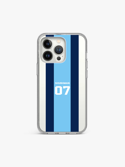 Gujarat Tee-Unit Cricket Name Printed Clear Silicone Cover