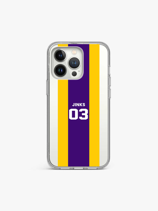 Kolkata Tee-Unit Cricket Name Printed Clear Silicone Cover