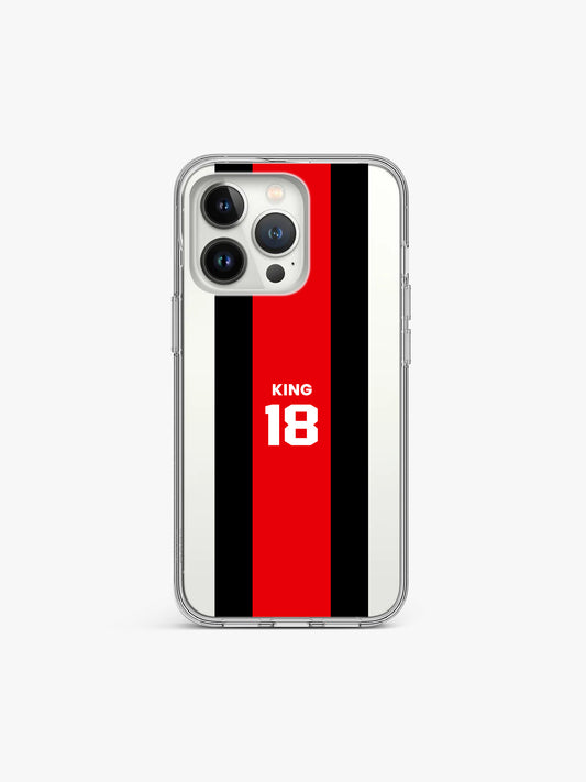 Bengaluru Tee-Unit Cricket Name Printed Clear Silicone Cover