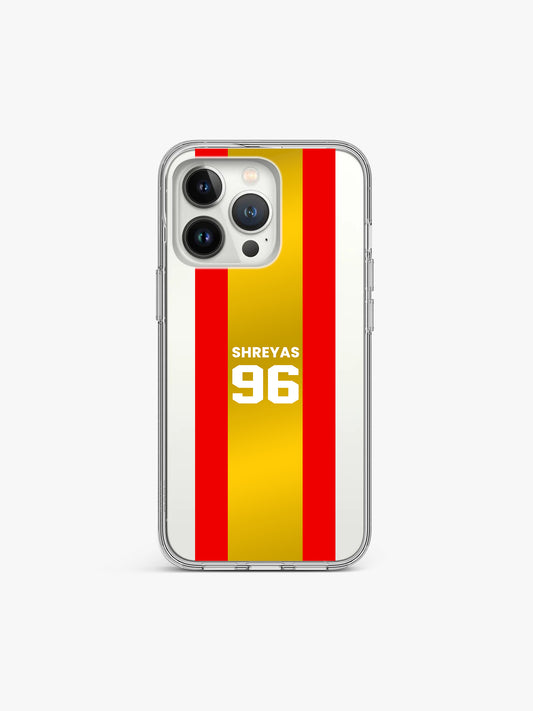 Punjab Tee-Unit Cricket Name Printed Clear Silicone Cover