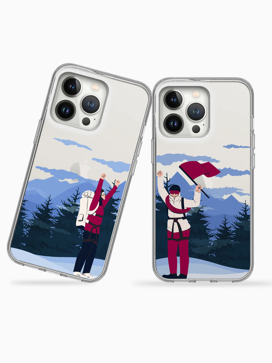 Wanderlust power Couple Silicone Case Cover