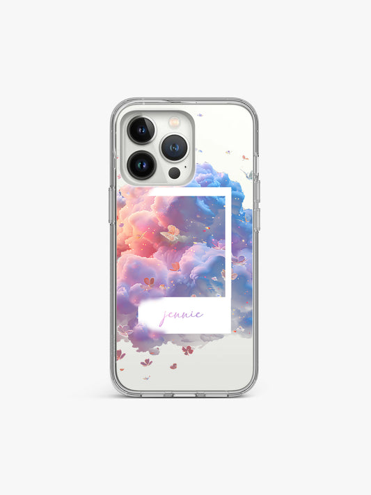 Variegation Cast Name Printed Clear Silicone Cover