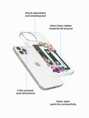 Rosse Bloomtape Name Printed Clear Silicone Cover