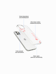 Rockstar Gal Name Printed Clear Silicone Cover
