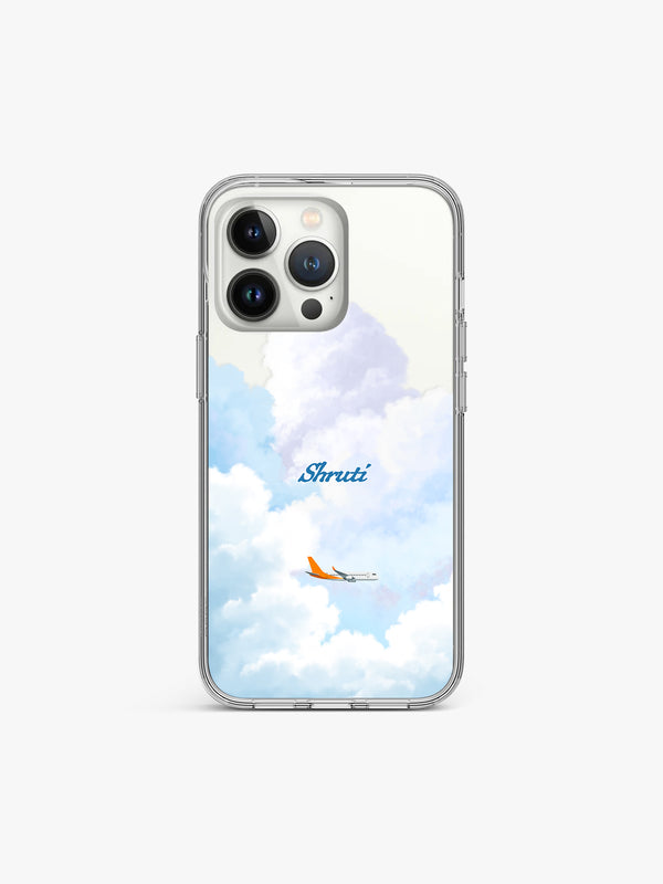 Aircraft Blupalette Name Printed Clear Silicone Cover