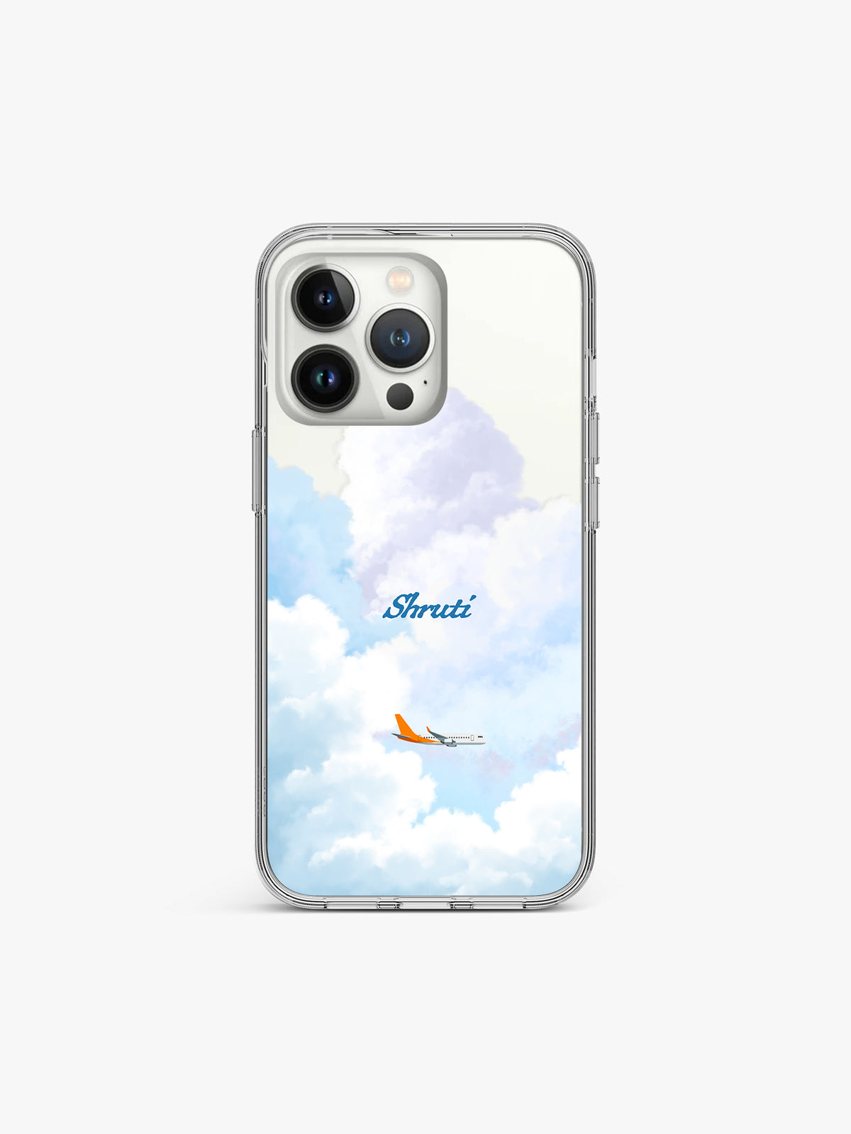 Aircraft Blupalette Name Printed Clear Silicone Cover