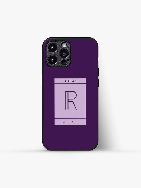 Royale Name Glass Case