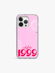 Bubble Gal Name Printed Clear Silicone Cover