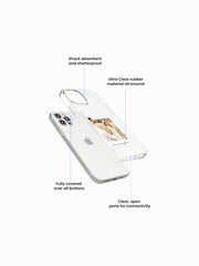 Boundless Love Polaroid Custom Printed Clear Silicone Cover