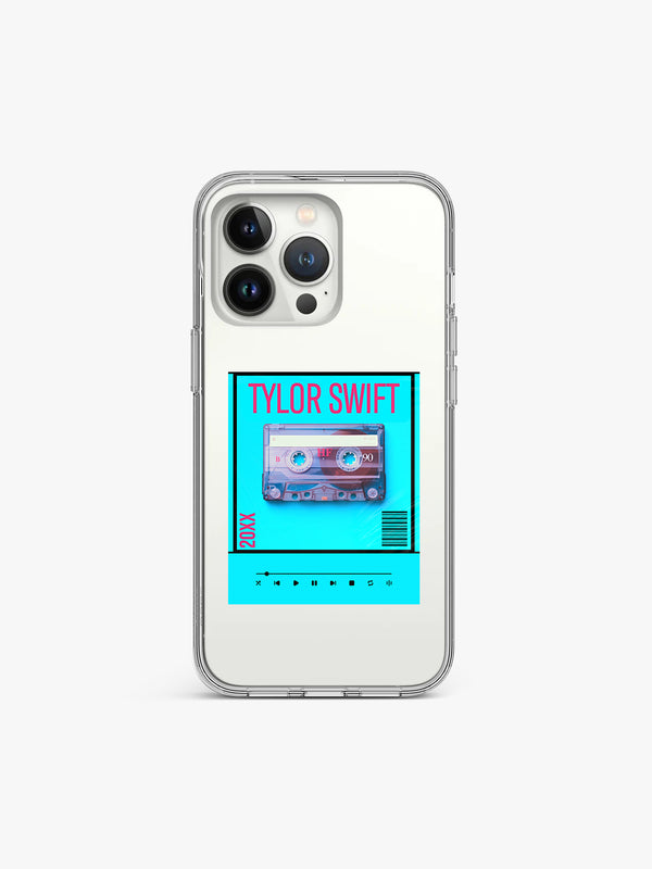 20XX Album Name Printed Clear Silicone Cover