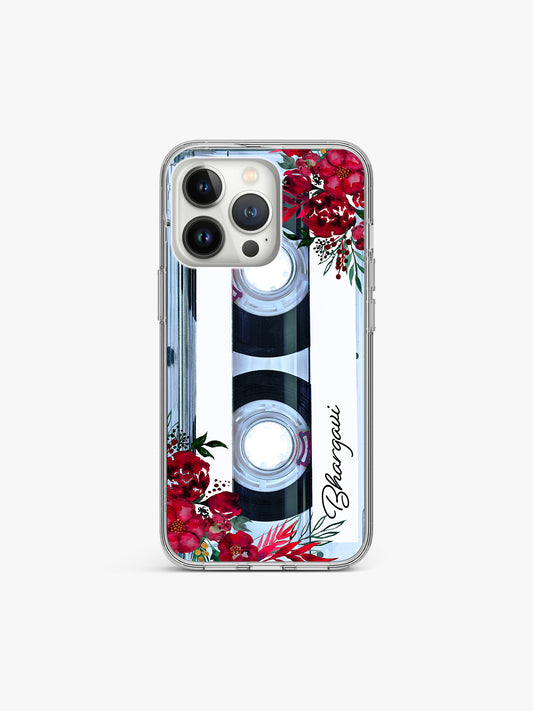 Hibisco Bloomtape Name Printed Clear Silicone Cover