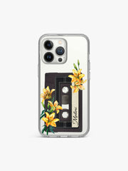 Champa Bloomtape Name Printed Clear Silicone Cover