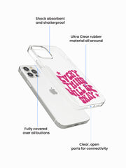 Everything Okay Quote Silicone Case Cover
