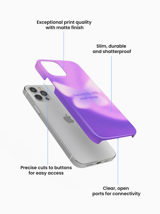 Learn to fly Gradient Matte Case