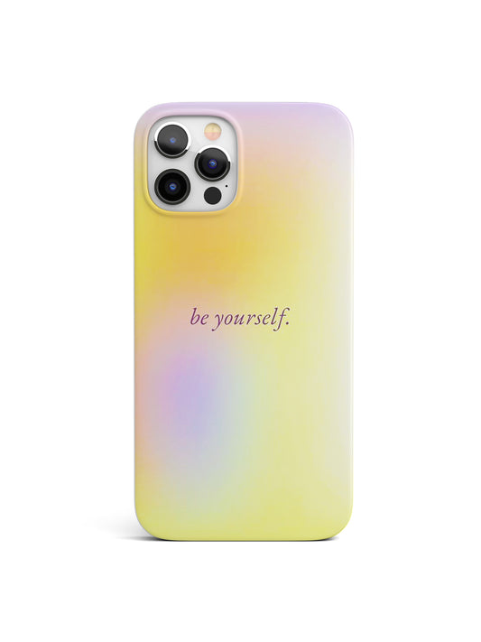 Be yourself Gradient Matte Case