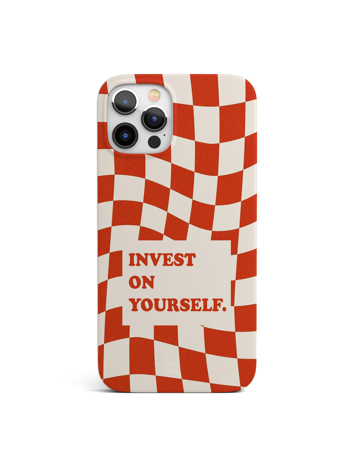 Invest on yourself Motif Matte Case