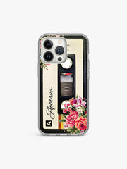 Cherry Bloomtape Name Printed Clear Silicone Cover