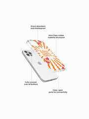 Fries 'n Guys Hippie Silicone Case Cover