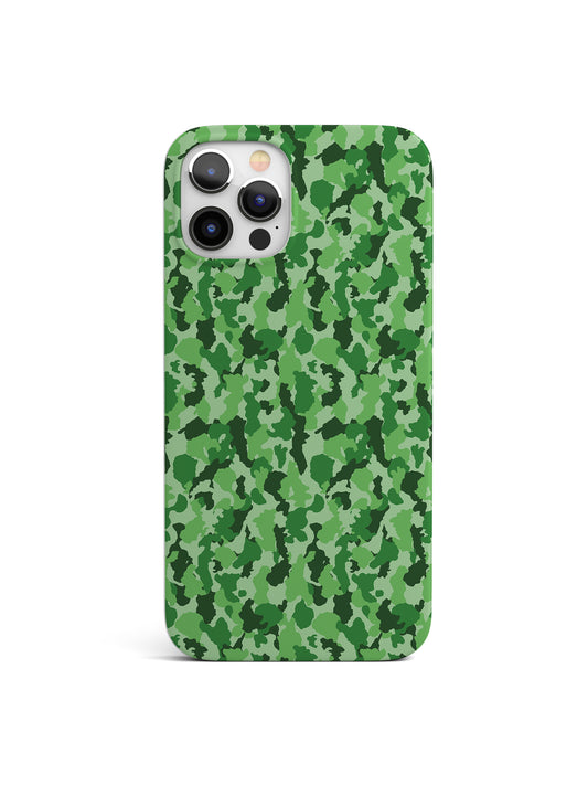 Fren green Camouflage Matte Case