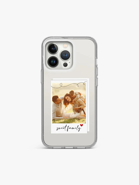 Always Together Polaroid Custom Printed Anti-Yellow Clear Case