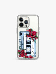 Hibisco Bloomtape Name Printed Clear Silicone Cover