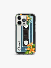 Wort Bloomtape Name Printed Clear Silicone Cover