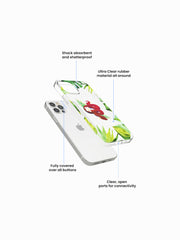 Red Boa Safari Silicone Case Cover