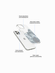 Believe mist Printed Clear Silicone Cover