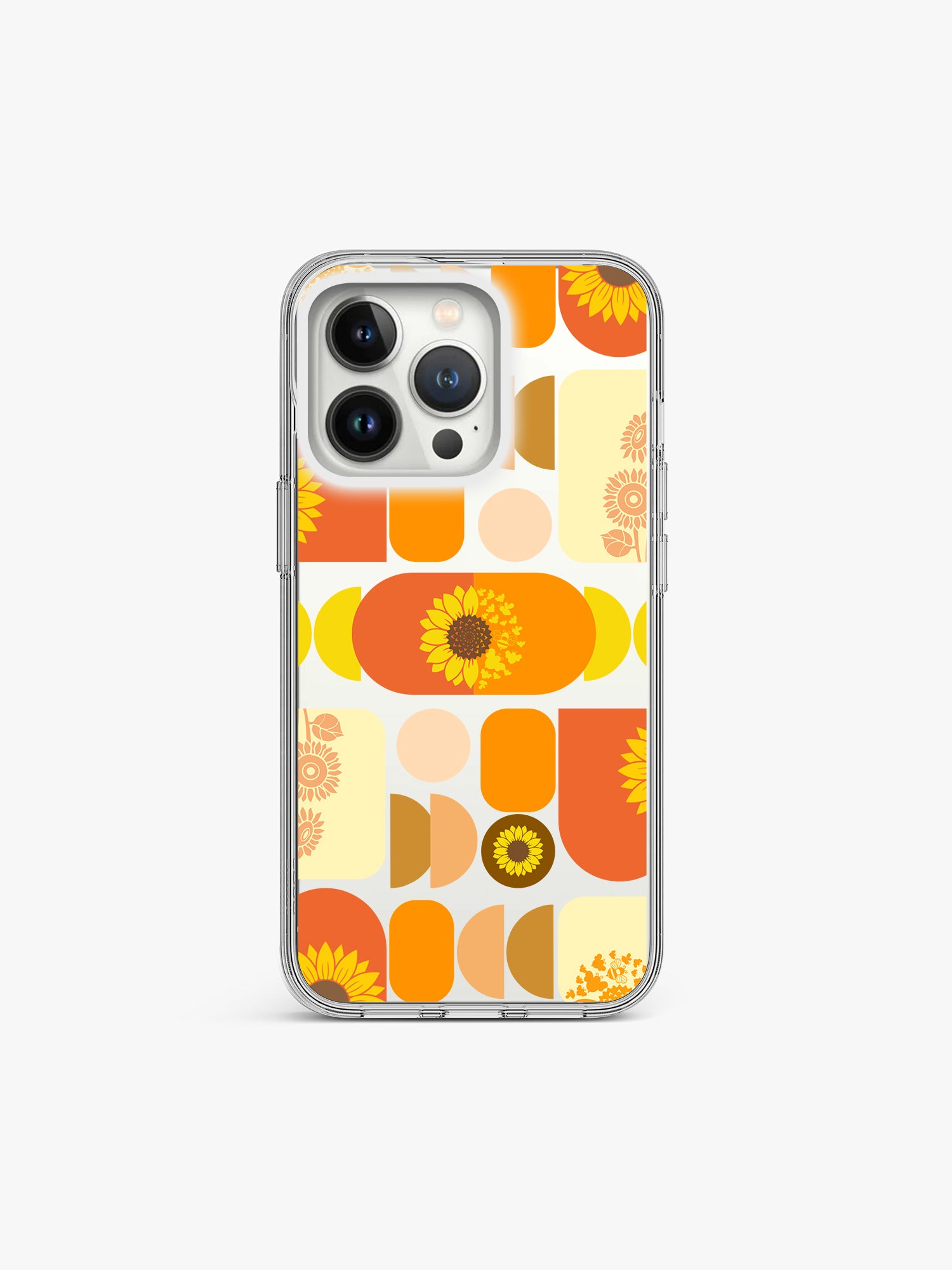 Sunflower Riddle Printed Clear Silicone Cover – The Objects In