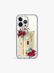 Zinna Bloomtape Name Printed Clear Silicone Cover