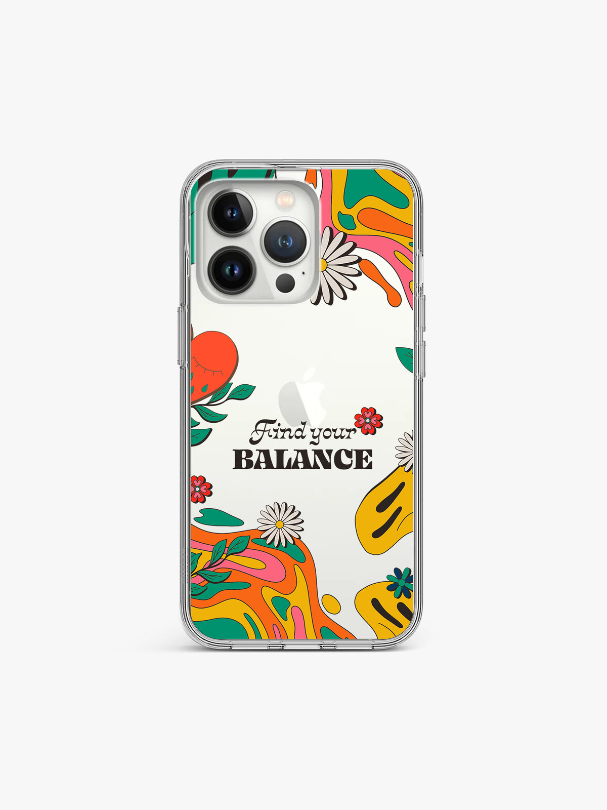 Balance Hippie Silicone Case Cover