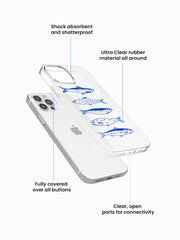 Salmon Blupalette Silicone Case Cover