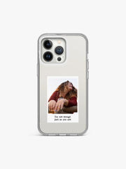 Self love Polaroid Printed Clear Silicone Cover