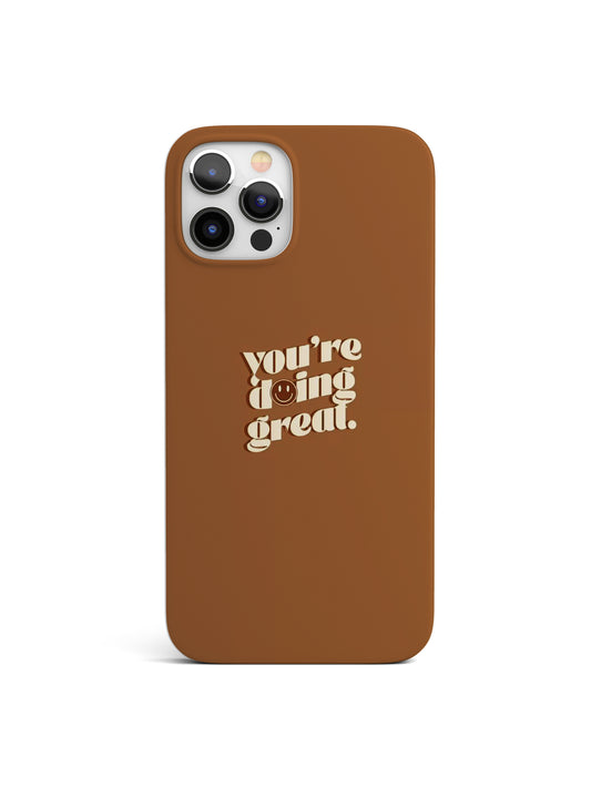 You are doing great Aesthetic Matte Case