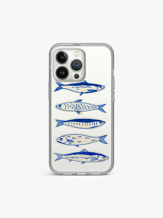 Salmon Blupalette Anti-Yellow Clear Case