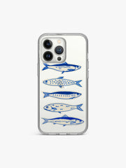 Salmon Blupalette Anti-Yellow Clear Case