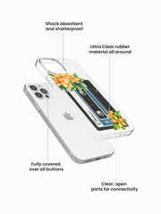 Wort Bloomtape Name Printed Clear Silicone Cover