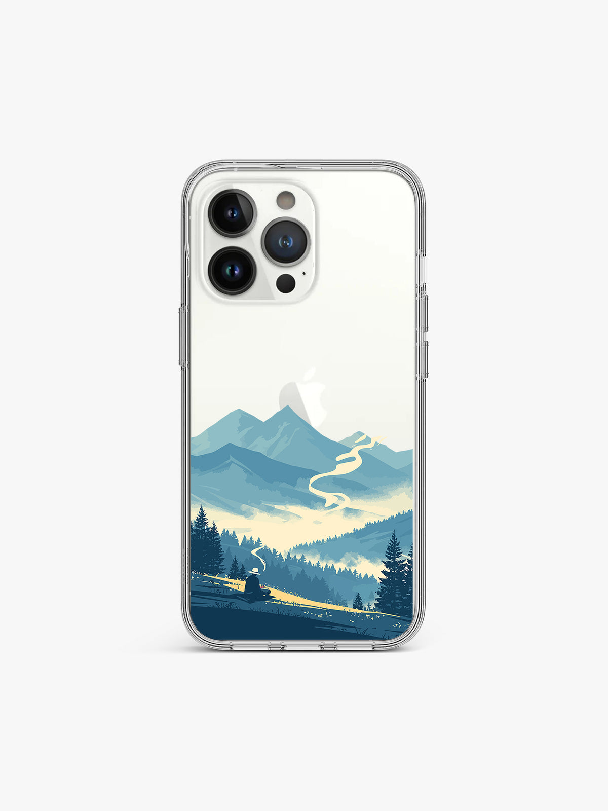 Mountaintop Travel Silicone Case Cover