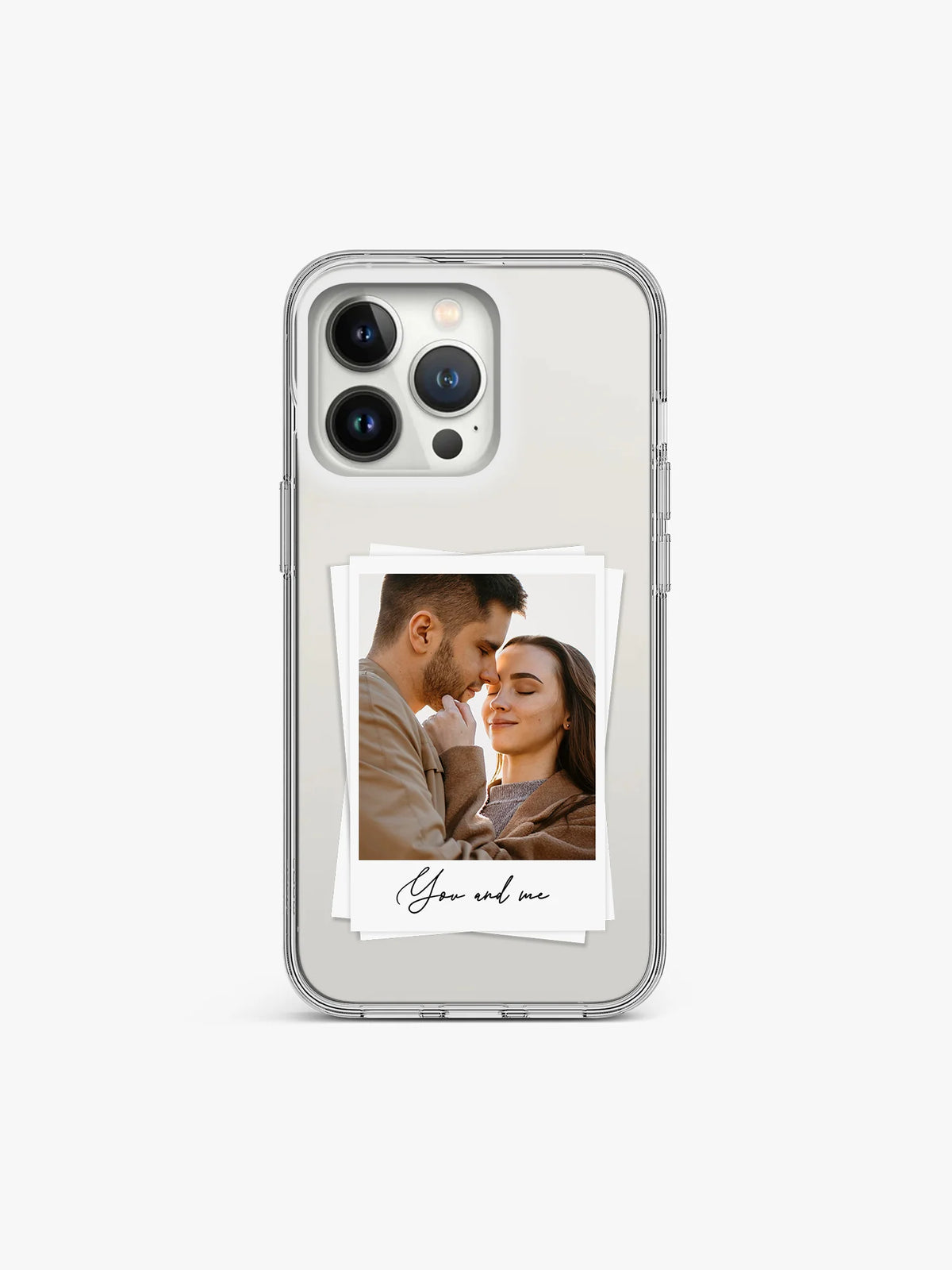 Forever love Polaroid Custom Printed Anti-Yellow Clear Case