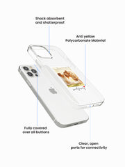 Always Together Polaroid Custom Printed Anti-Yellow Clear Case