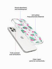 Ambhoja Nelumbo Anti-Yellow Clear Case