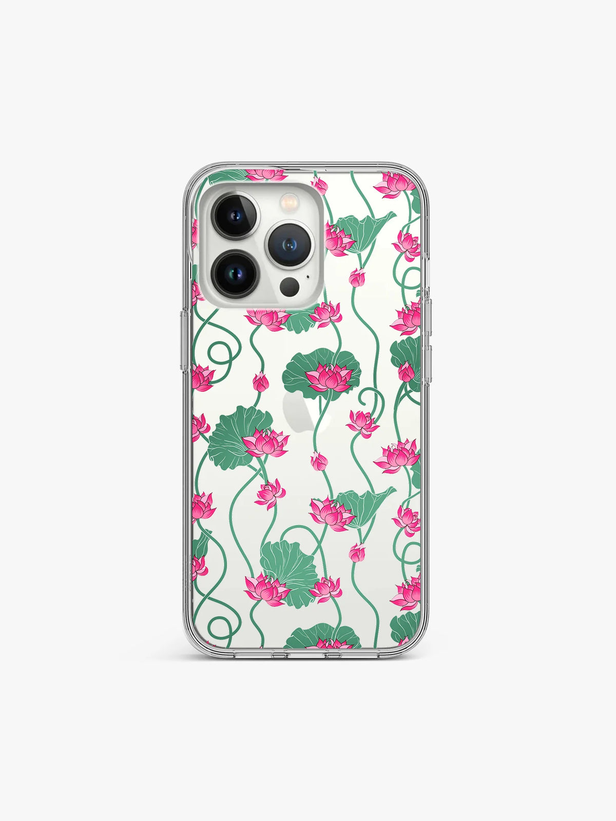 Ambhoja Nelumbo Anti-Yellow Clear Case
