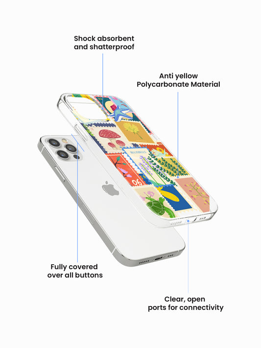 Blubells Ocean Anti-Yellow Clear Case