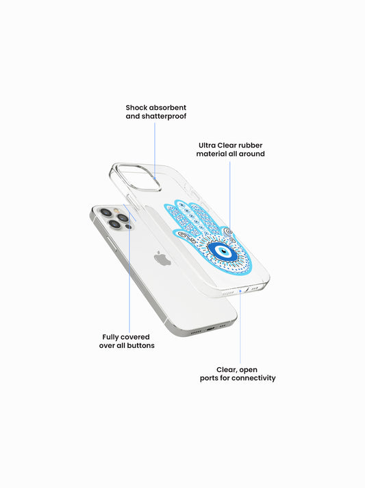 Nazar Evil's Eye Silicone Case Cover