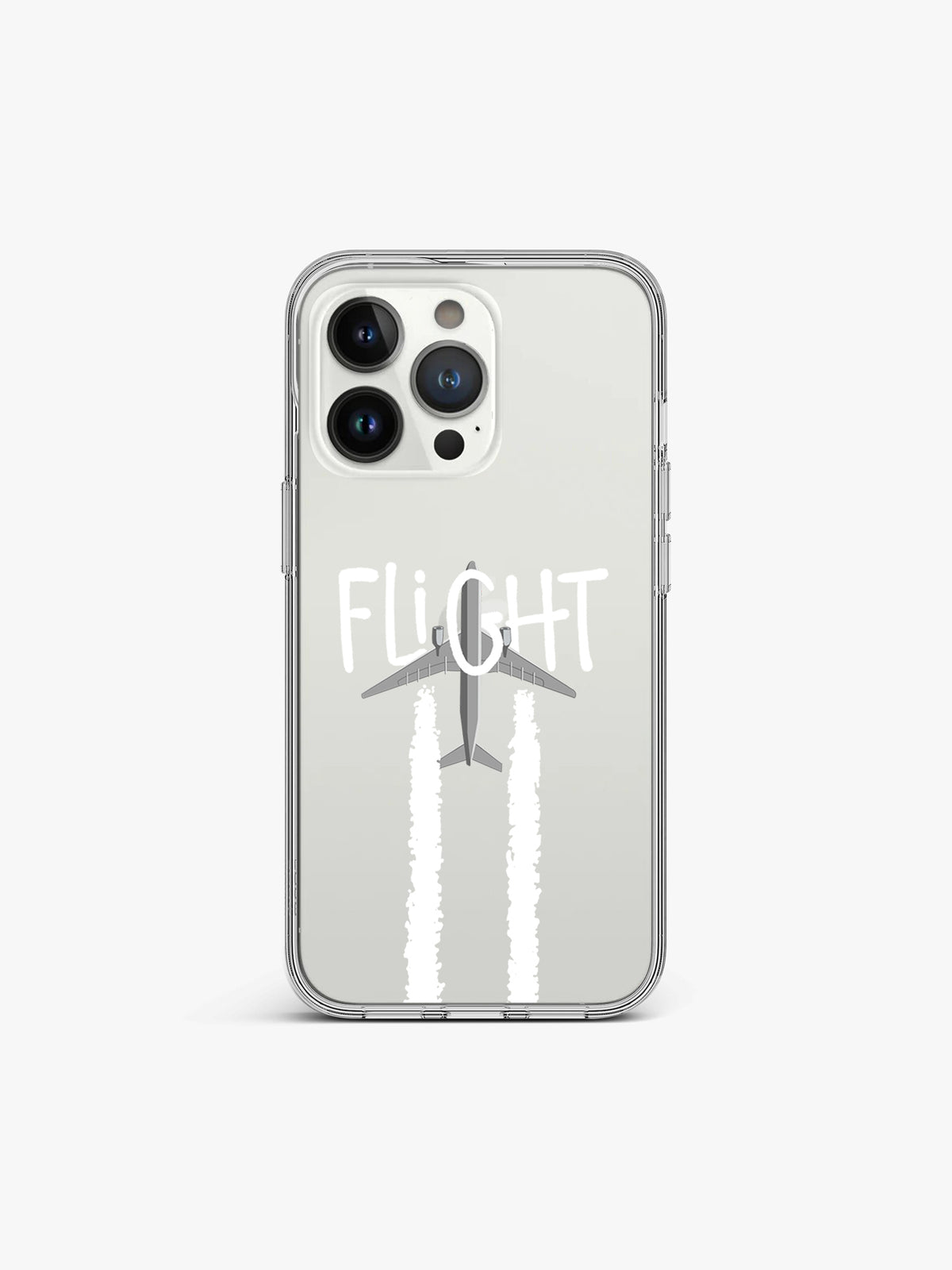 Flight Phrase Silicone Case Cover