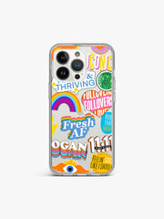 Thriving fresh Groovy Silicone Case Cover